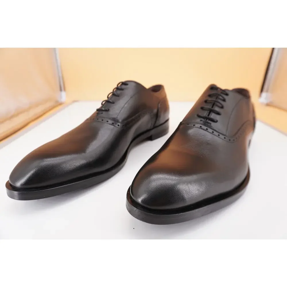 To Boot New York Lucerne Black Leather Shoes Size 13 Men's Adan Derrick oxfords